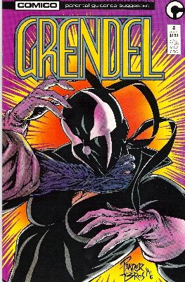 Grendel, Vol. 2 Devil's Lash |  Issue#3A | Year:1986 | Series: Grendel | Pub: Comico | Direct Edition