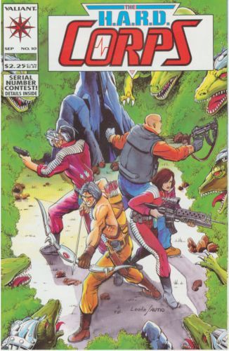 H.A.R.D. Corps The Kill with Clean Hands |  Issue#10 | Year:1993 | Series:  | Pub: Valiant Entertainment |