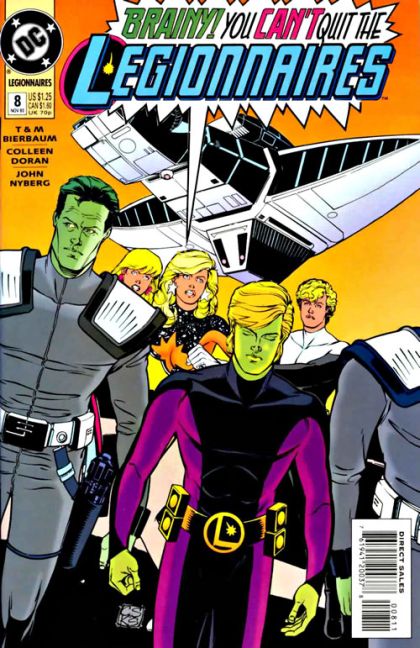 Legionnaires In Heart and Conscience Free |  Issue#8A | Year:1993 | Series: Legionnaires | Pub: DC Comics | Direct Edition