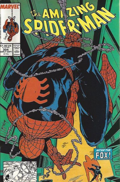 The Amazing Spider-Man, Vol. 1 California Schemin'! |  Issue#304A | Year:1988 | Series: Spider-Man | Pub: Marvel Comics |