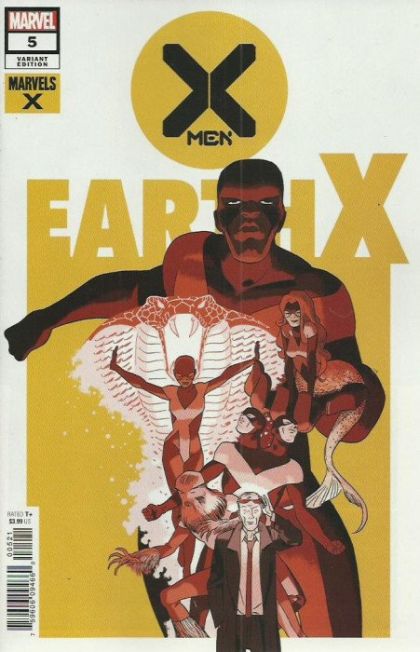 X-Men, Vol. 4 Into The Vault |  Issue#5B | Year:2020 | Series: X-Men | Pub: Marvel Comics | Marcos Martin Marvels X Variant