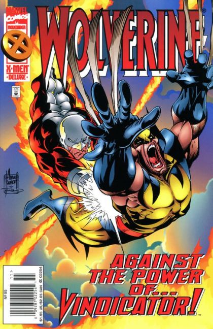Wolverine, Vol. 2 Manhattan Rhapsody |  Issue#95B | Year:1995 | Series: Wolverine | Pub: Marvel Comics | Newsstand Deluxe Edition