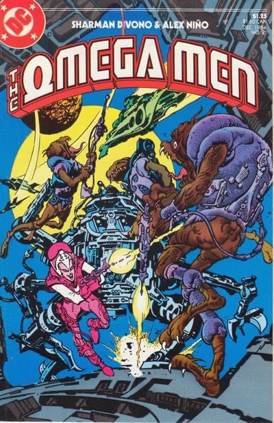 The Omega Men, Vol. 1 To Err Is Humanoid |  Issue#21 | Year:1984 | Series: Omega Men | Pub: DC Comics |