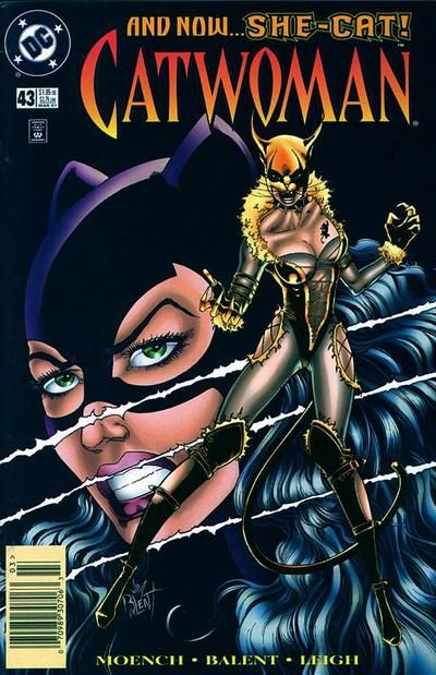 Catwoman, Vol. 2 She-Cats, Part 2: Red Of Fang And Claw |  Issue#43B | Year:1997 | Series:  | Pub: DC Comics | Newsstand Edition