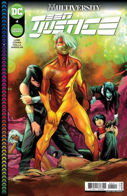 Multiversity: Teen Justice  |  Issue#4A | Year:2022 | Series:  | Pub: DC Comics | Regular Robbi Rodriguez Cover