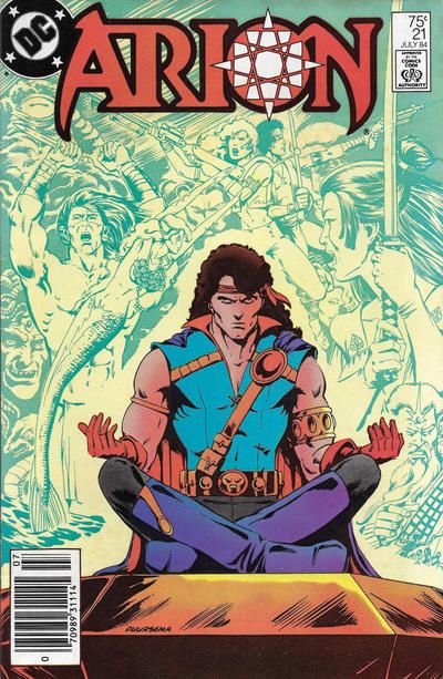 Arion Realm Of The Sea-God |  Issue#21B | Year:1984 | Series:  | Pub: DC Comics | Newsstand Edition