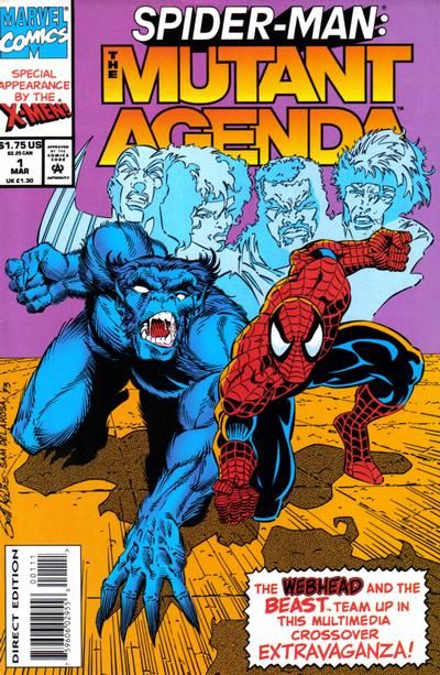 Spider-Man: The Mutant Agenda  |  Issue#1A | Year:1994 | Series:  | Pub: Marvel Comics |