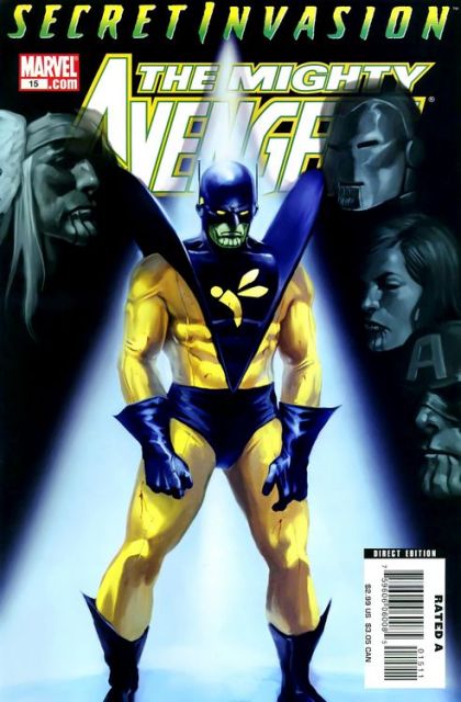 Mighty Avengers, Vol. 1 Secret Invasion  |  Issue#15A | Year:2008 | Series: Avengers | Pub: Marvel Comics | Marko Djurdjević Regular