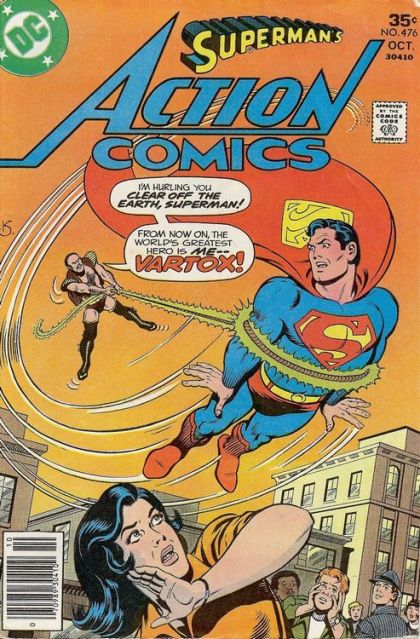Action Comics, Vol. 1 The Attack Of The Anti Super-Hero |  Issue#476 | Year:1977 | Series:  | Pub: DC Comics |