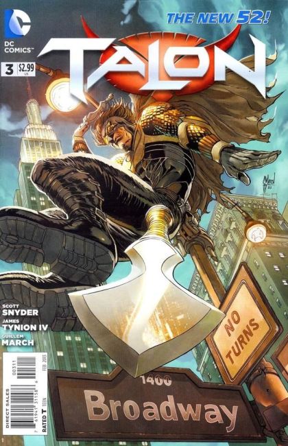 Talon Sting Of The Past |  Issue#3A | Year:2013 | Series:  | Pub: DC Comics | Guillem March Regular