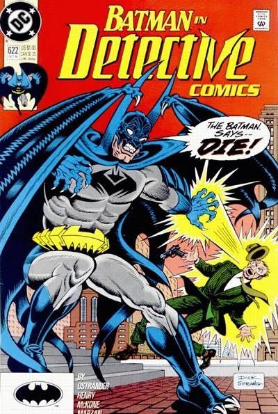 Detective Comics, Vol. 1 Dark Genesis! |  Issue#622A | Year:1990 | Series: Detective Comics | Pub: DC Comics | Direct Edition