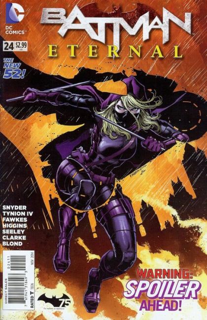 Batman Eternal The Spoiler |  Issue#24 | Year:2014 | Series: Batman | Pub: DC Comics | Jason Fabok Regular