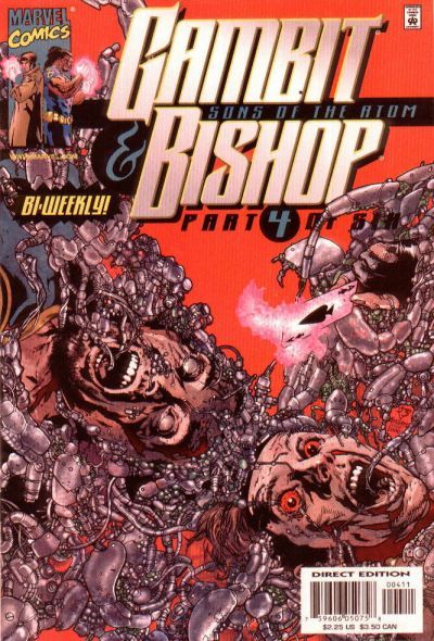 Gambit & Bishop: Sons of the Atom My Brother, My Enemy! |  Issue#4A | Year:2001 | Series: X-Men | Pub: Marvel Comics | Direct Edition