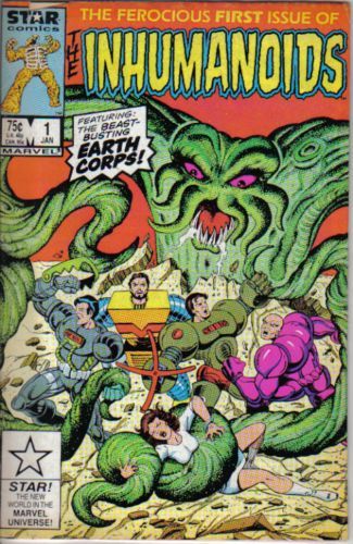 The Inhumanoids  |  Issue#1A | Year:1987 | Series:  | Pub: Marvel Comics |