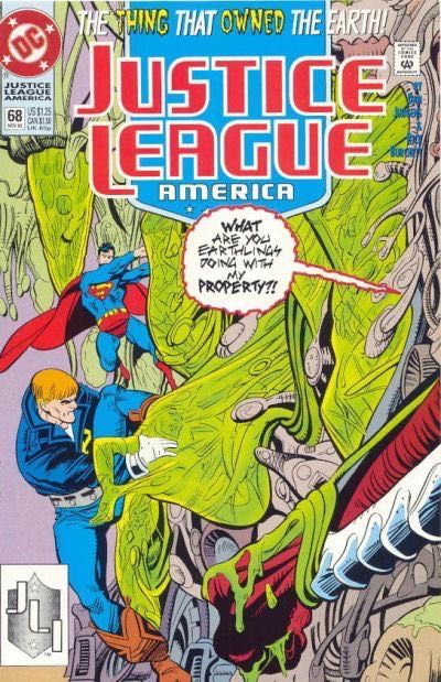 Justice League / International / America Actions, Admissions & Acquistions |  Issue#68A | Year:1992 | Series: Justice League | Pub: DC Comics | Direct Edition