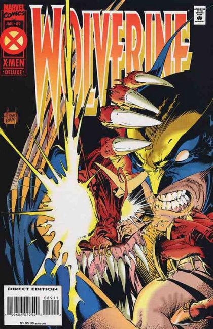 Wolverine, Vol. 2 The Mask Of Ogun |  Issue#89A | Year:1994 | Series: Wolverine | Pub: Marvel Comics | Direct Deluxe Edition