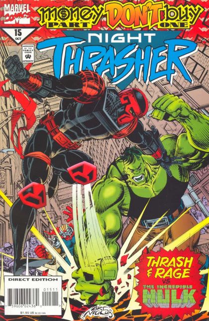 Night Thrasher, Vol. 1 Money Don't Buy, Part One |  Issue#15 | Year:1994 | Series:  | Pub: Marvel Comics |