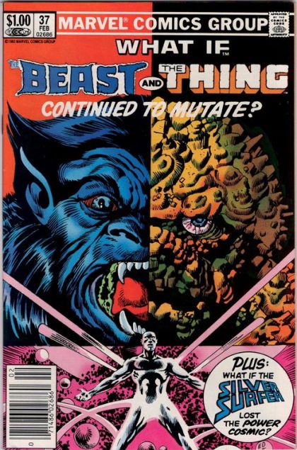 What If, Vol. 1 What if the Thing Had Continued to Mutate? / What if the Beast Had Truly Become a Beast? / What if Galactus Had Turned the Silver Surfer Back into Norrin Radd? |  Issue#37B | Year:1982 | Series: What If? | Pub: Marvel Comics |