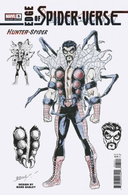 Edge of Spider-Verse, Vol. 2 Predator or Prey / Counterfeit Catwalk / Syllie Spider by P.T. Parker |  Issue#5D | Year:2022 | Series:  | Pub: Marvel Comics | Mark Bagley Incentive Design Variant (1:10)