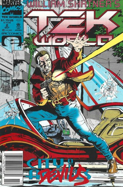 Tek World Cross The Border |  Issue#2B | Year:1992 | Series:  | Pub: Marvel Comics | Newsstand Edition