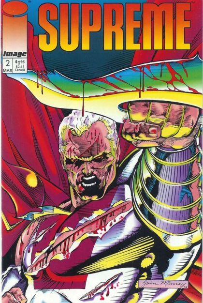 Supreme Heavy Mettle / Infiniti, Part 4: Bullrush |  Issue#2A | Year:1993 | Series: Supreme | Pub: Image Comics | Direct Edition