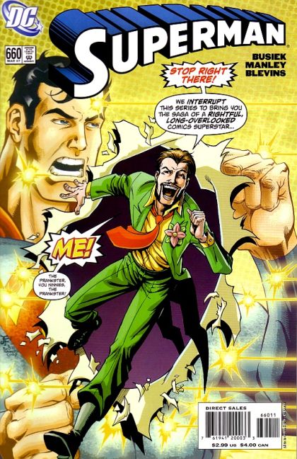 Superman, Vol. 1 The Art Of The Prank |  Issue#660A | Year:2007 | Series: Superman | Pub: DC Comics | Direct Edition