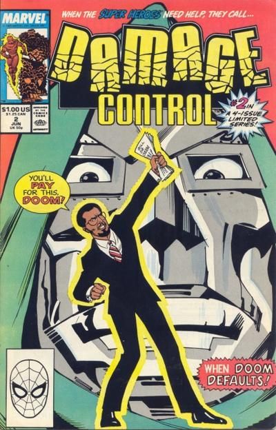 Damage Control, Vol. 1 In It Up To Arrears |  Issue#2A | Year:1989 | Series: Damage Control | Pub: Marvel Comics | Direct Edition