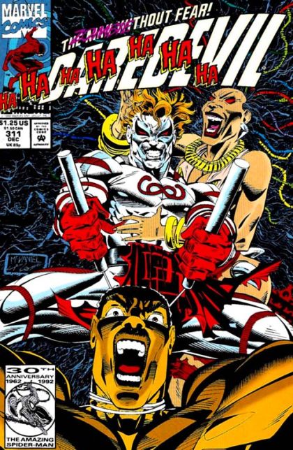 Daredevil, Vol. 1 Soul Search |  Issue#311A | Year:1992 | Series: Daredevil | Pub: Marvel Comics | Direct Edition