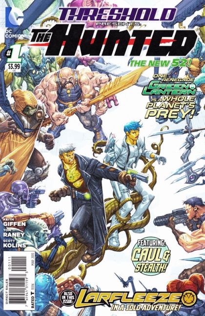 Threshold (DC Comics) The Hunted, The Hunted / Nine Tenths of the Law |  Issue#1A | Year:2013 | Series:  | Pub: DC Comics |