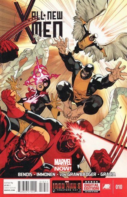 All-New X-Men, Vol. 1  |  Issue#10A | Year:2013 | Series: X-Men | Pub: Marvel Comics | Regular Stuart Immonen Cover