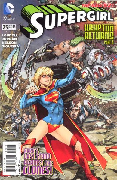 Supergirl, Vol. 6 Krypton Returns - Part 3 |  Issue#25A | Year:2013 | Series: Supergirl | Pub: DC Comics | Direct Edition