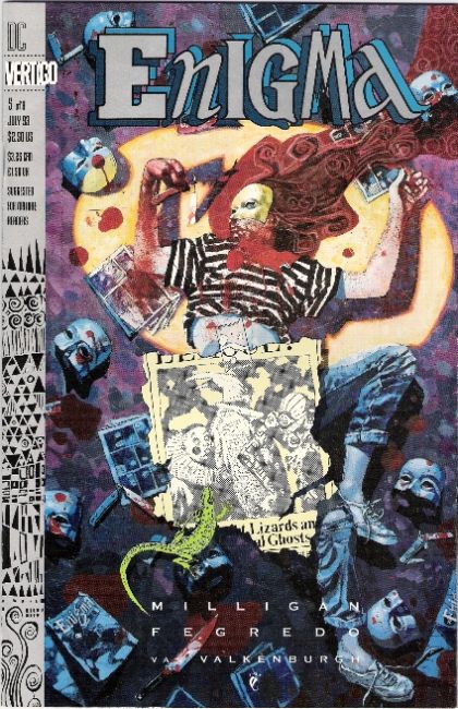 Enigma Lizards and Ghosts |  Issue#5 | Year:1993 | Series: Enigma | Pub: DC Comics |