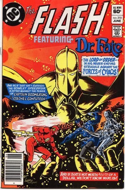 Flash, Vol. 1 Colonel Computron Strikes Back--With A Vengeance / American Gothic |  Issue#310B | Year:1982 | Series: Flash | Pub: DC Comics | Newsstand Edition