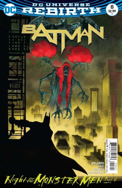 Batman, Vol. 3 Night of the Monster Men  |  Issue#8B | Year:2016 | Series: Batman | Pub: DC Comics | Tim Sale Variant