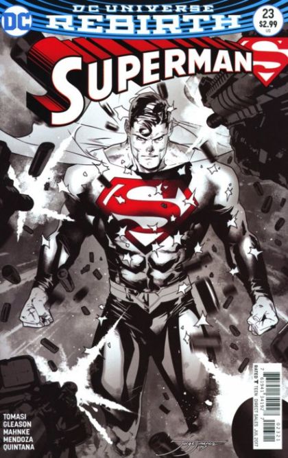 Superman, Vol. 4 Black Dawn, Chapter 4 |  Issue#23B | Year:2017 | Series: Superman | Pub: DC Comics | Jorge Jimenez Variant