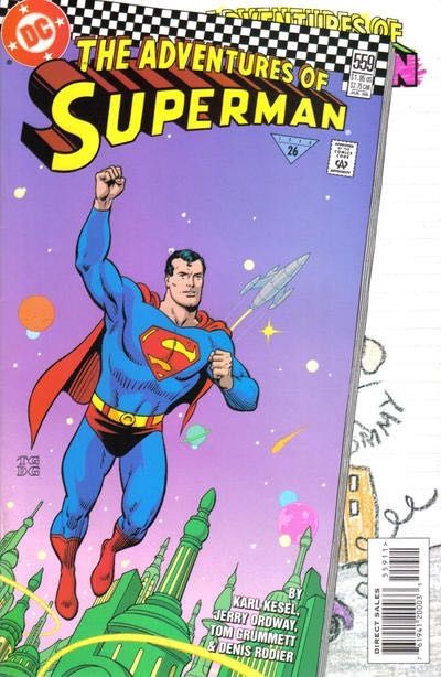 The Adventures of Superman The Day of the Super-Comet |  Issue#559A | Year:1998 | Series: Superman | Pub: DC Comics | Direct Edition