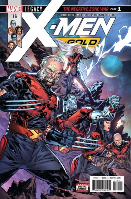 X-Men: Gold, Vol. 2 The Negative Zone War |  Issue#16 | Year:2017 | Series: X-Men | Pub: Marvel Comics | Ken Lashley Regular