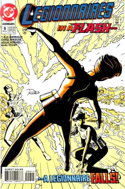 Legionnaires Skin Deep |  Issue#9A | Year:1993 | Series: Legionnaires | Pub: DC Comics | Direct Edition