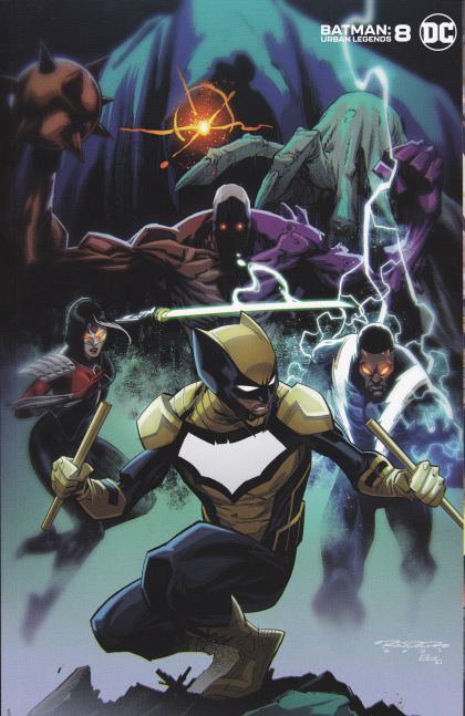 Batman: Urban Legends Fear State - Fear State | Disinformation Campaign, Part 1 / Dark Knight of the Soul, Part 1 / Little Pyg. Little Pyg / The Fearful, Part 1 |  Issue#8B | Year:2021 | Series:  | Pub: DC Comics | Khary Randolph Variant