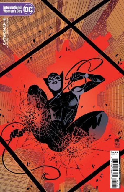 Catwoman, Vol. 5  |  Issue#41D | Year:2022 | Series:  | Pub: DC Comics | Dani International Womens Day Card Stock Cover