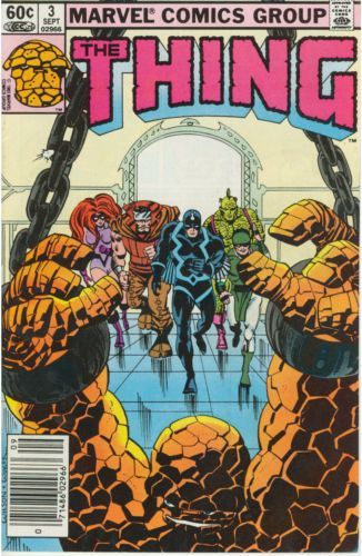 The Thing, Vol. 1 Turning Point |  Issue#3B | Year:1983 | Series: Fantastic Four | Pub: Marvel Comics | Newsstand Edition