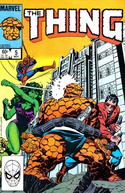 The Thing, Vol. 1 With Friends Like These... |  Issue#5A | Year:1983 | Series: Fantastic Four | Pub: Marvel Comics | Direct Edition