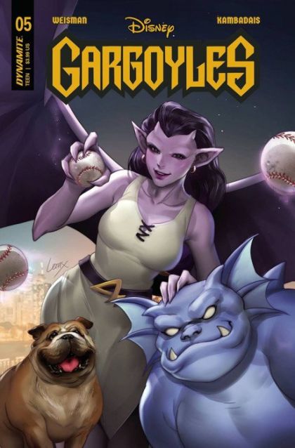 Gargoyles (Dynamite) Here in Manhatten, Render Unto Caesar |  Issue#5D | Year:2023 | Series:  | Pub: Dynamite Entertainment | Leirix Li Variant