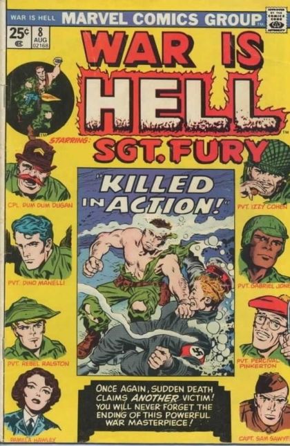 War Is Hell, Vol. 1  |  Issue#8 | Year:1974 | Series:  | Pub: Marvel Comics |
