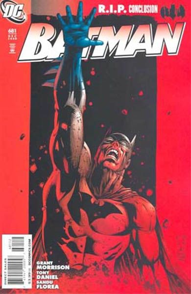 Batman, Vol. 1 Batman R.I.P. - Conclusion: Hearts in Darkness |  Issue#681C | Year:2009 | Series: Batman | Pub: DC Comics | 2nd Printing