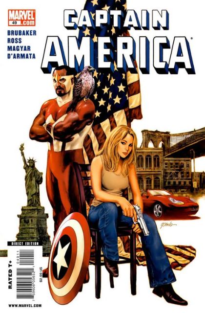 Captain America, Vol. 5 The Daughter of Time |  Issue#49A | Year:2009 | Series: Captain America | Pub: Marvel Comics | Steve Epting Regular