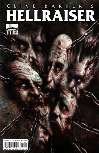 Clive Barker's: Hellraiser (Boom!) Heaven's Reply, Part Three |  Issue#11B | Year:2012 | Series: Hellraiser | Pub: Boom! Studios | Cover B Nick Pervical