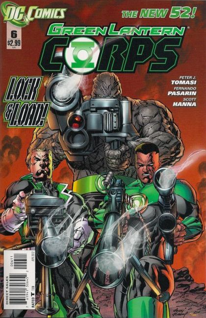 Green Lantern Corps, Vol. 2 Fearsome |  Issue#6 | Year:2012 | Series: Green Lantern | Pub: DC Comics | Andy Kubert Regular