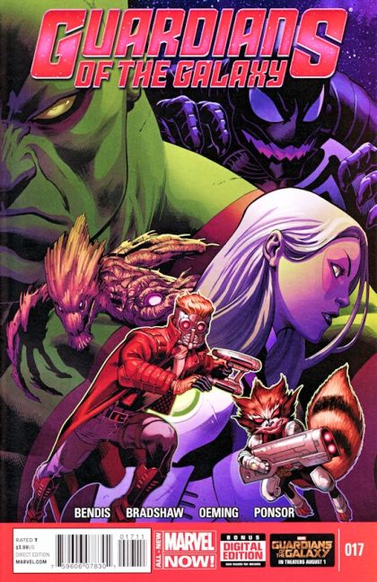 Guardians of the Galaxy, Vol. 3  |  Issue#17A | Year:2014 | Series: Guardians of the Galaxy | Pub: Marvel Comics | Regular Ed McGuinness Cover