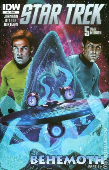 Star Trek Behemoth, Part 2 |  Issue#42A | Year:2015 | Series:  | Pub: IDW Publishing | Regular Cat Staggs Cover